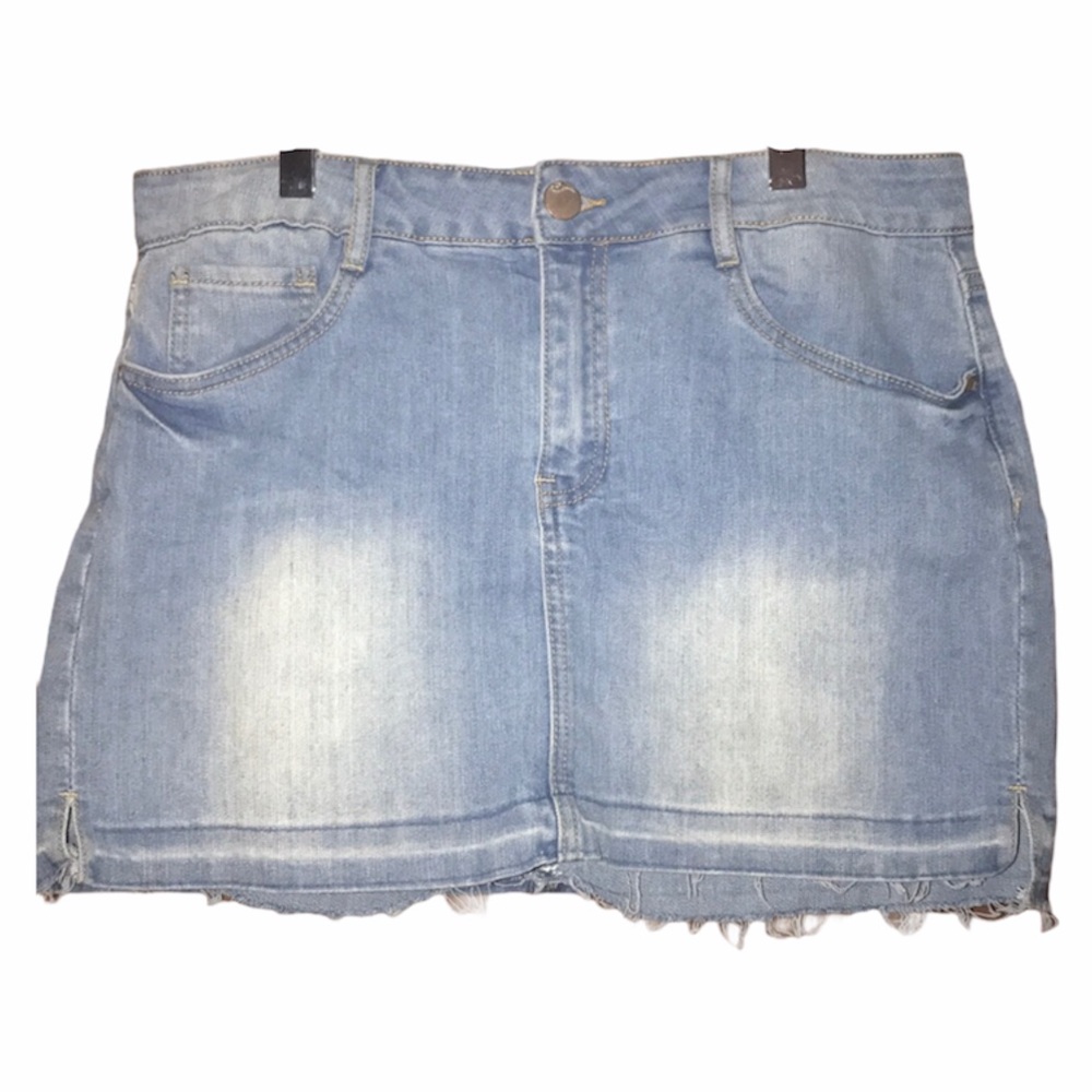 Dollhouse Denim Skirt